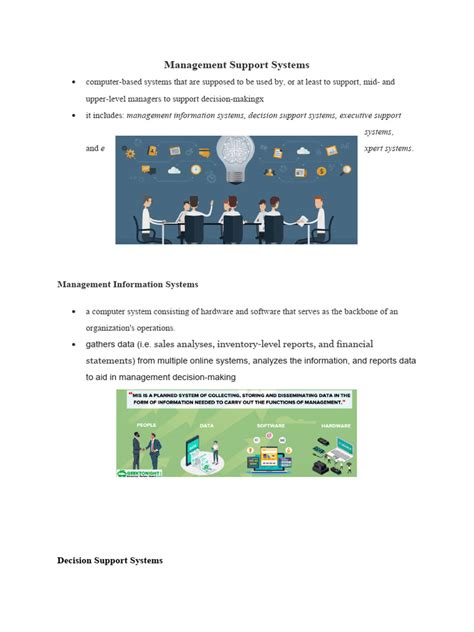 Image result for Management Support System Cycle