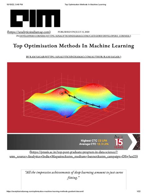 نتيجة الصورة لـ Optimization in Machine Learning PDF