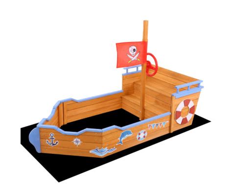 Image result for How to Build a Pirate Ship Sand Box