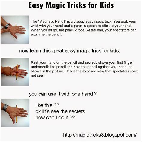 Afbeeldingsresultaten voor Magic Tricks and How to Do It Steps