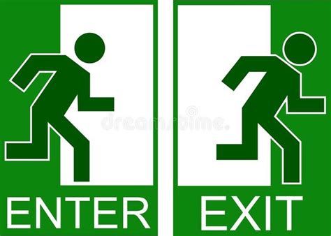 Toradh íomhá ar Green Enter Sign