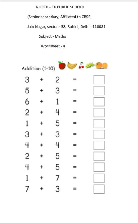 Class 1 Maths Online Test に対する画像結果