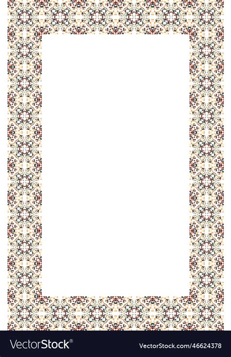 Toradh íomhá ar Islamic Pattern Rectangle