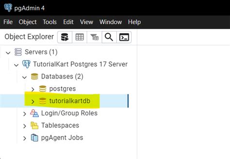 Image result for How to Create Database in pgAdmin 4