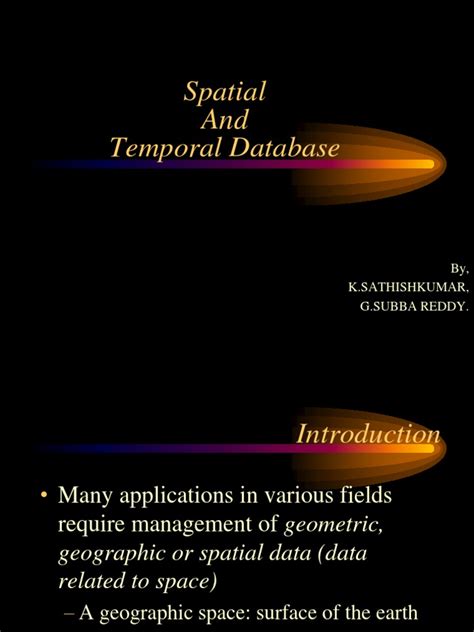 Image result for Spatial vs Temporal Data