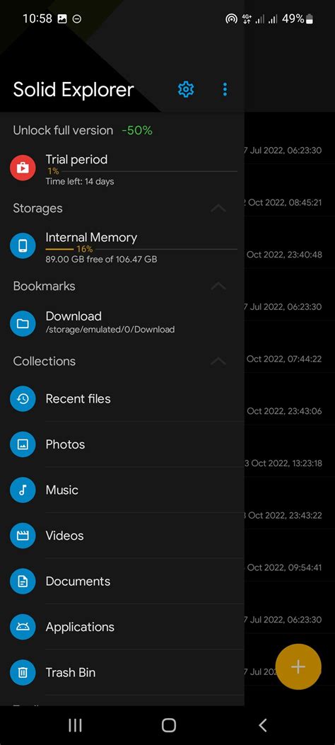Solid Explorer File Manager に対する画像結果