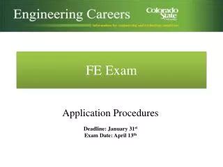 Afbeeldingsresultaten voor Fe Exam Screen View