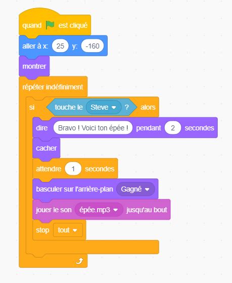 Résultat d’images pour Scratch Minecraft Code