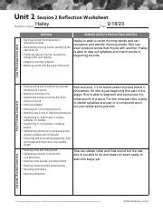 Afbeeldingsresultaten voor Letrs Unit 1 Session 6 Reflection Worksheet