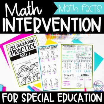 Image result for Multiplication Math Fact Acquisition Intervention