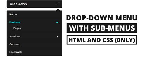 Toradh íomhá ar Drop Down Pages in HTML CSS
