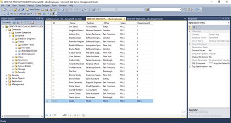 Image result for Desc Employees in SQL