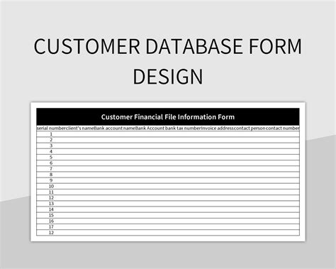 Image result for Customer Database Design
