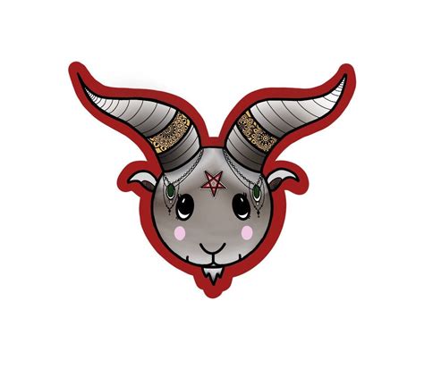 Image result for Baphomet Sticker