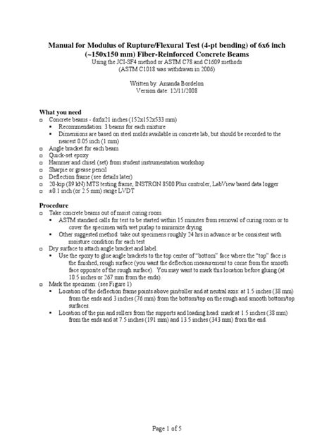 Image result for Flexural Testing Code Book