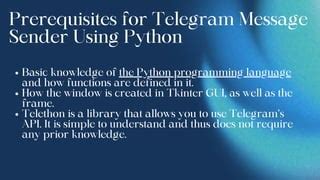Image result for Telethon Python Library