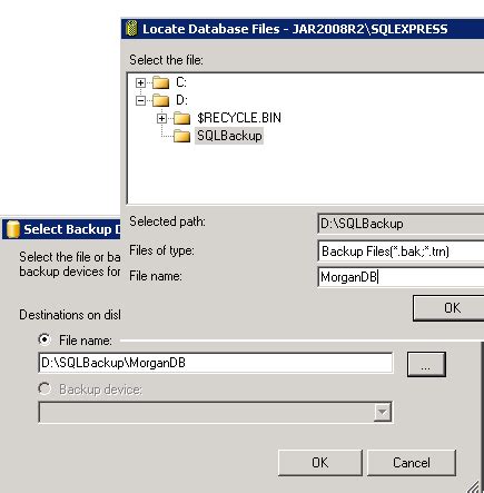 Bildergebnis für SSMS Restore Database