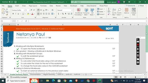 Image result for Excel Module 5 Project