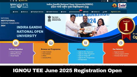 Image result for IGNOU Website