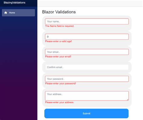 Image result for Name Validation Message