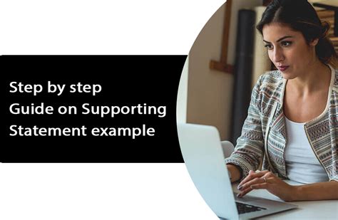 Image result for Supporting Statement Examples