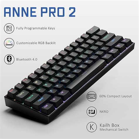 Image result for Anne Pro 2 Keyboard Layout