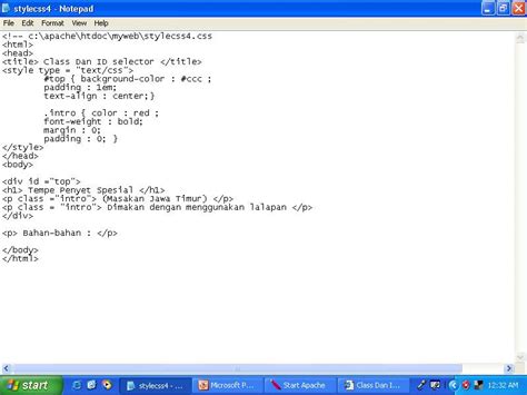 Image result for Gambar Contoh Script CSS