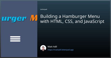 Image result for Menu Hamburger HTML CSS JavaScript