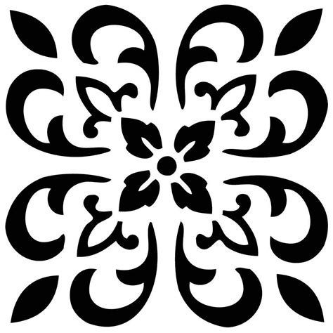 Image result for Tile Stencil Patterns