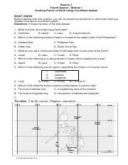 Image result for Science 7 4th Quarter Module 1