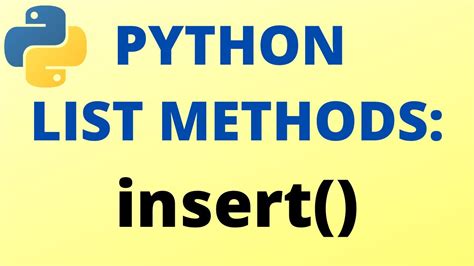 Image result for Python Insert in List Example