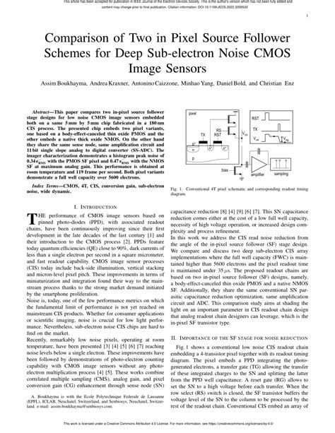 Image result for Source Follower Image Sensor Schematic