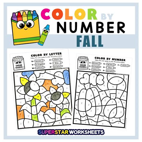 Image result for Fall Color Worksheets