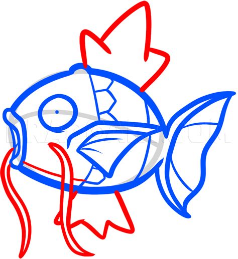 Image result for Magikarp Drawing