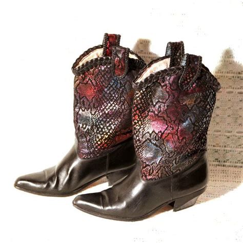Image result for Python Snake Print Boots