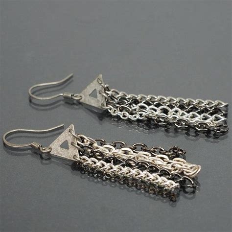 Image result for Multi Chain Dangle Earrings