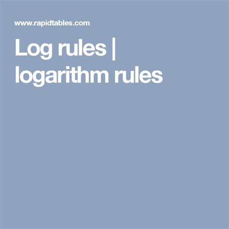Basic Log Rules に対する画像結果