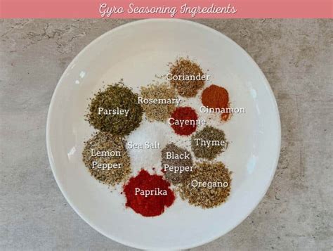 Bildergebnis für Gyro Seasoning