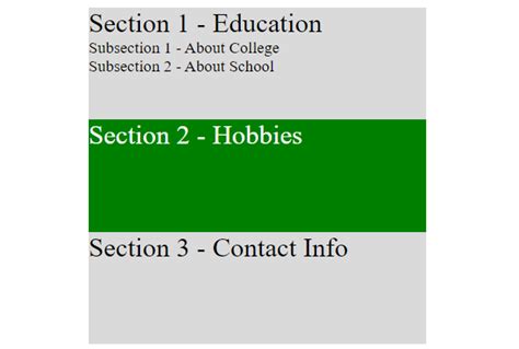 Image result for HTML Difference Between Article and Section