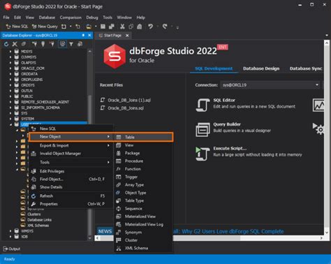 Image result for How to Create Table in Oracle