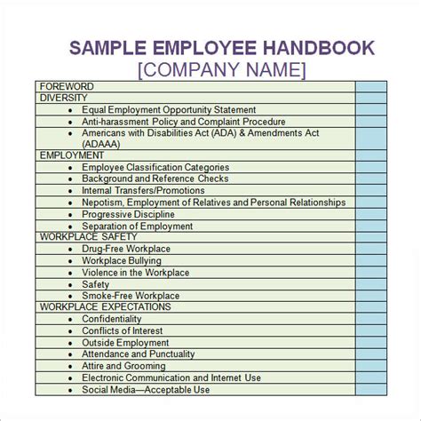 Image result for Basic Employee Handbook