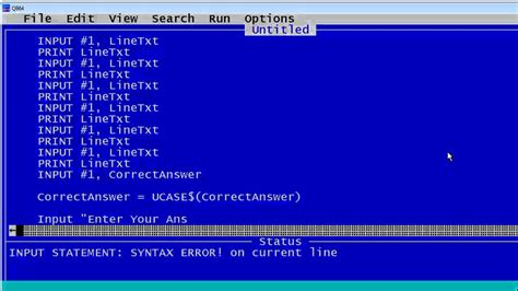 Image result for QBasic Tutorial