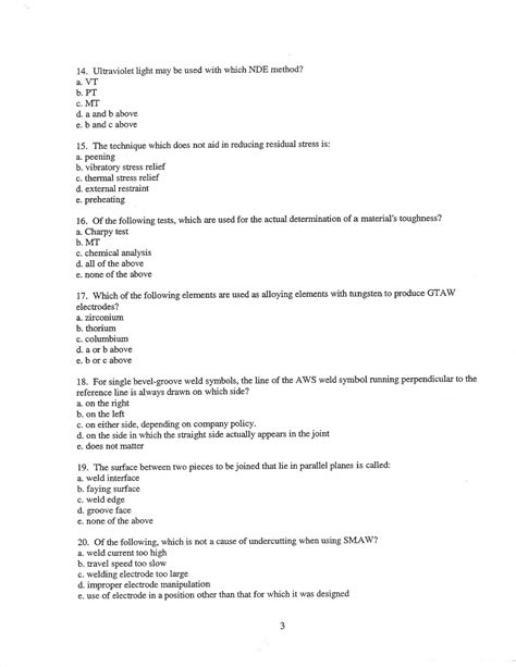 Image result for CWI Test Part A