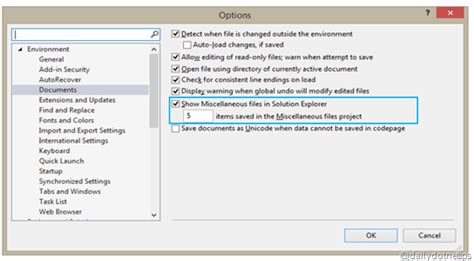 Miscellaneous File Visual Studio に対する画像結果