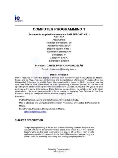 Computer Programming Freshman Course PDF に対する画像結果