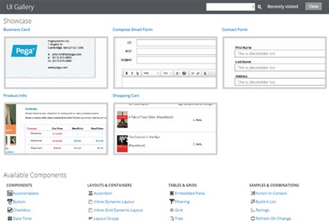 Image result for UI Components Gallery