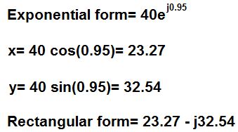 Image result for Rectangular Form to Exponential Form