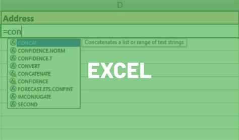 Résultat d’images pour Excel Functions with Text