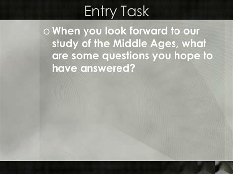 Image result for Entry Task Slide