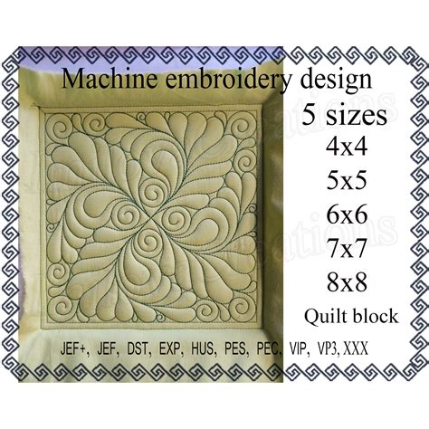 Image result for Machine Embroidery Quilt Blocks